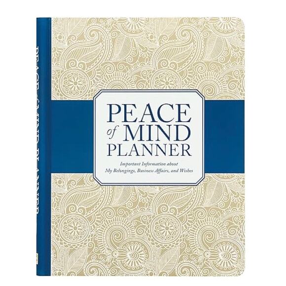 BRAND NEW Peace of Mind Planner Book - Picture 1 of 2